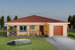 Дом из бруса