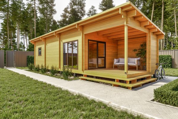 Визуализация домов из мини-бруса