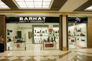 Световой короб для магазина обуви "Barhat"