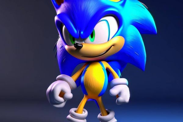 Персонаж для компьютерной игры в ярком абстрактном стиле для Instagram