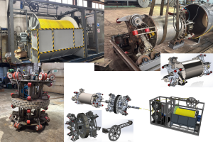 Создание самоходного внутритрубного сервисно-диагностического комплекса для технического диагностирования морского подводного трубопровода.