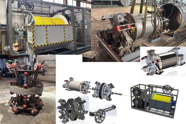 Создание самоходного внутритрубного сервисно-диагностического комплекса для технического диагностирования морского подводного трубопровода.