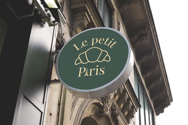 Логотип для кофейни "Le petit Paris"