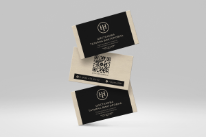 Дизайн визитки для психолога