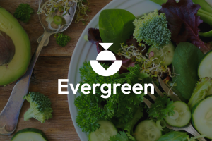 Логотип для вегетарианского ресторана