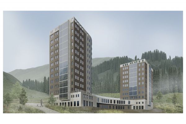 3Д моделирование и визуализация здания