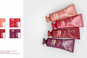 Упаковка блесков для губ и теней