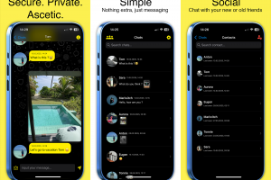 Безопасный чат для общения IOS