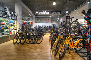 Фотосъёмка магазинов компании Veloport в ТЦ Спортхит