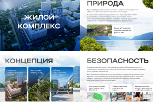 Дизайн презентации для ЖК