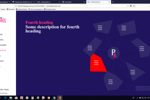 canvas 2d - колыхание полигонов при их оттягивании