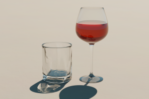 3D визуализация стекла