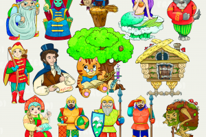 Разработка персонажей для деревянных фигурок