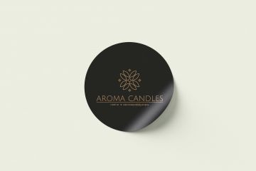 Логотипа для свечей, ароматов, парфюмов