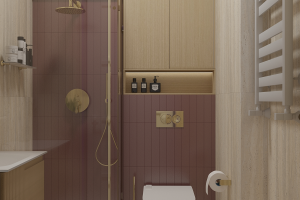 2 санузла и постирочная.