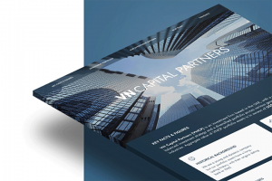 Лэндинг для консалтинг фирмы VN Presentation