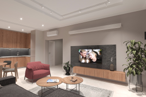 Дизайн проект интерьера, дизайн гостиной