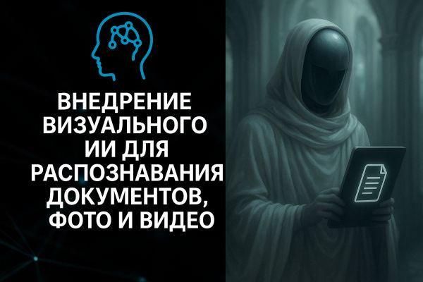 Внедрение визуального ИИ (распознавание документов, фото, видео)