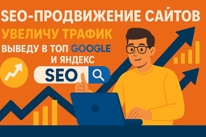 SEO-продвижение сайтов под ключ | Увеличу трафик и продажи - 5433784