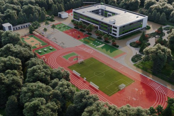 Капитальный ремонт здания школы №24 г. Белово