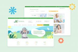 Обновление сайта детского мед. центра «До 16-ти»