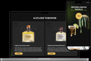 Лендинг для компании Don Felix