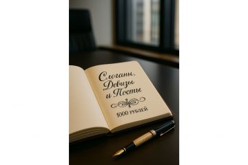 Создание слоганов, девизов и постов