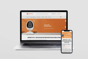 Универсальный сайт-шаблон для дистрибьютров бренда Optimus