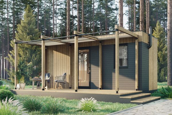 3D-визуализация модульного дома