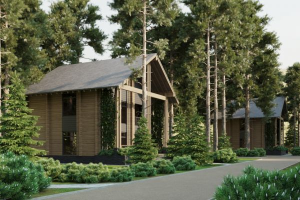 Концепция благоустройства базы отдыха #2