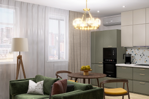 Яркая квартира для молодой активной женщины