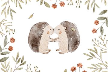 Разработка детской иллюстрации на прозрачном фоне (растр, вектор)