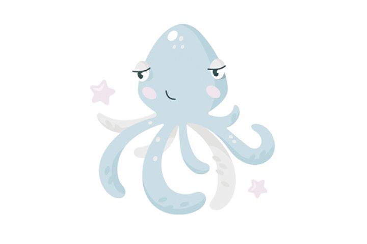 Разработка детской иллюстрации на прозрачном фоне (растр, вектор) - 5436086