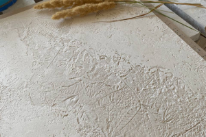 Двухэтажный дом 130м2 с использованием художественной росписи