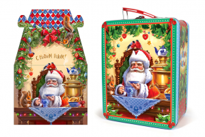 Иллюстрация для новогодней упаковки