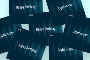 Открытки для светотехнической компании