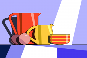 Натюрморт геометрическими фигурами