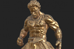 воин каменный