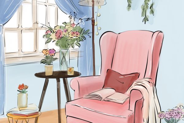 Иллюстрация интерьера