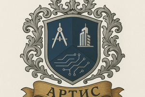 Корпоративный герб медиа-холдинга "АРТИС"