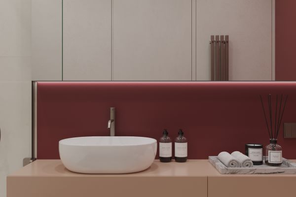 Современная яркая ванная