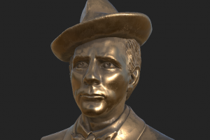 Бюст Булгакова под литье