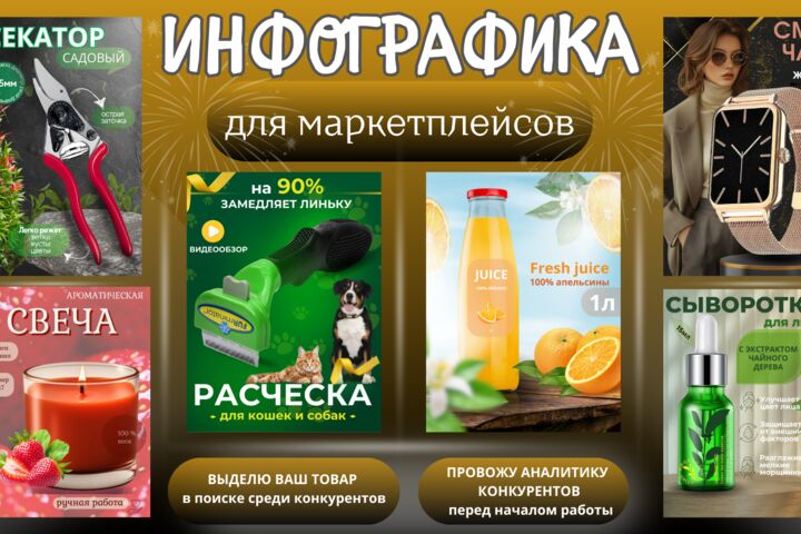 Инфографика для маркетплейсов
