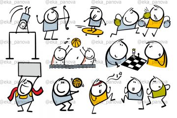 Векторные иллюстрации "Спорт"