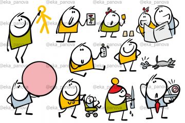 Векторные иллюстрации "Дети"