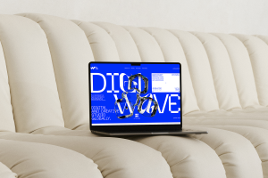 Сайт для Диджитал студии на английском языке