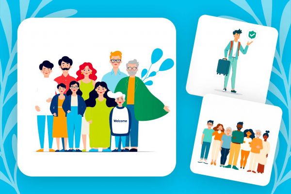 vector illustration, для моб приложения