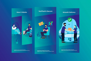 vector illustration, для моб приложения