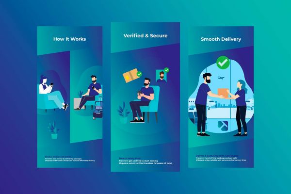 vector illustration, для моб приложения