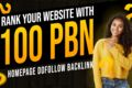 Я сделаю 100 домашних PBN-ссылок на доменах с DA/DR от 50 до 70+.